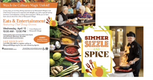 Summer, Sizzle, Spice direct mail - Colorful design