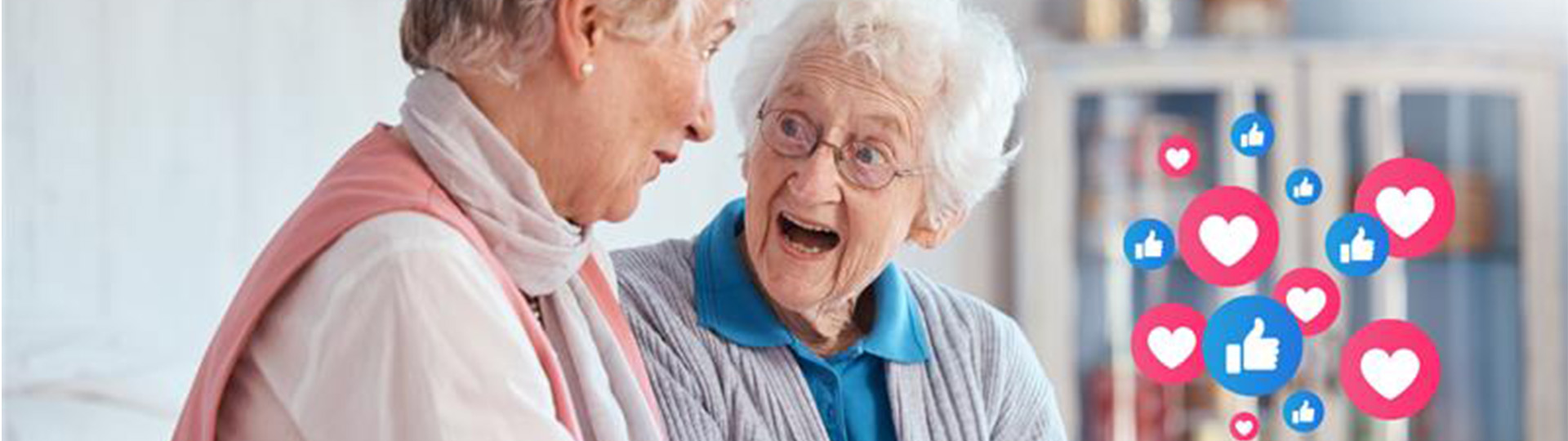 What kind of content should senior living communities post on social media?